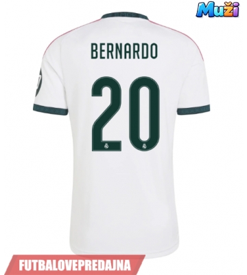 Lacne Muži Futbalové dres Real Madrid Bernardo Silva #20 2026-27 Krátky Rukáv - Domáci